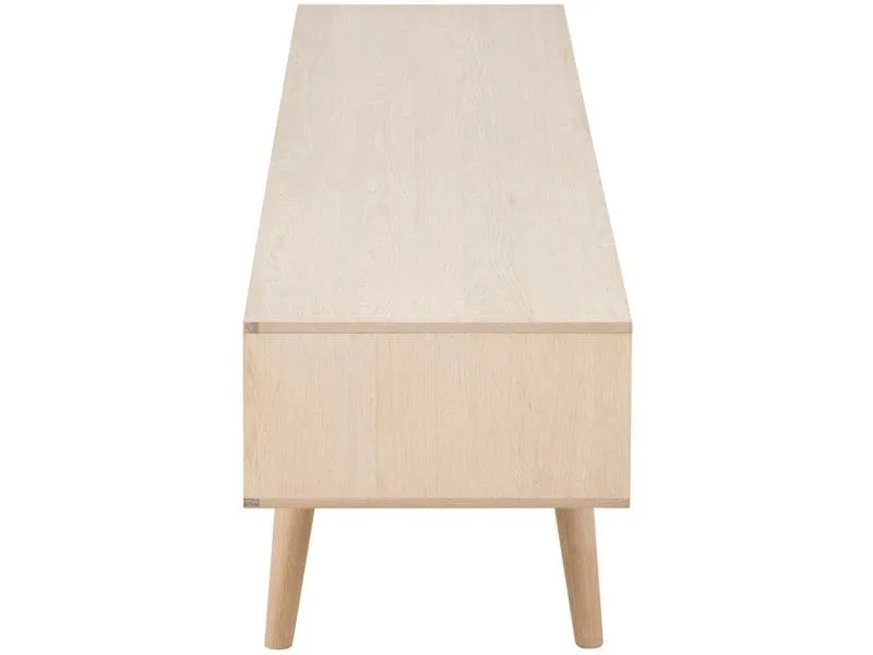 AC Design TV-Möbel Century Braun, 160 x 38 x 43 cm