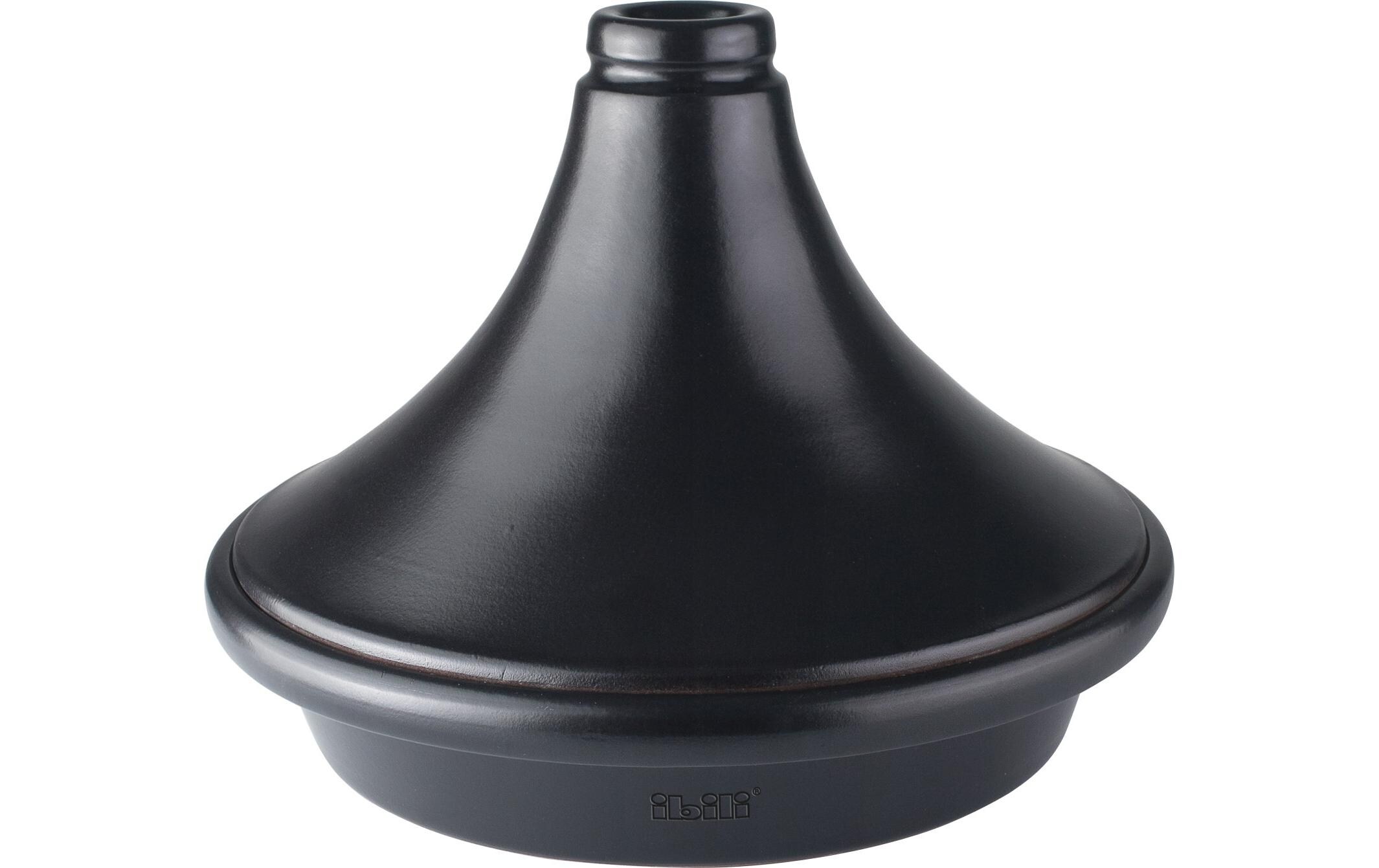 Ibili Tajinetopf Natural 28 cm, Schwarz