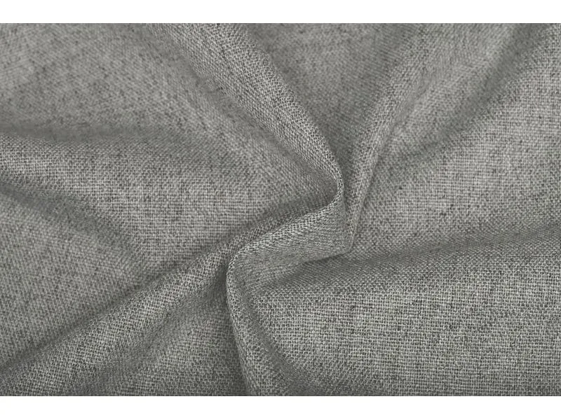 Hubatka Verdunklungsvorhang Blackout 140 x 280 cm, Uni, Grau