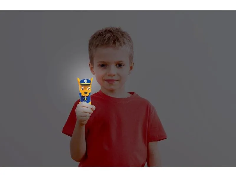 Lexibook Paw Patrol Chase 3D LED-Taschen-Nachtlicht 13 cm