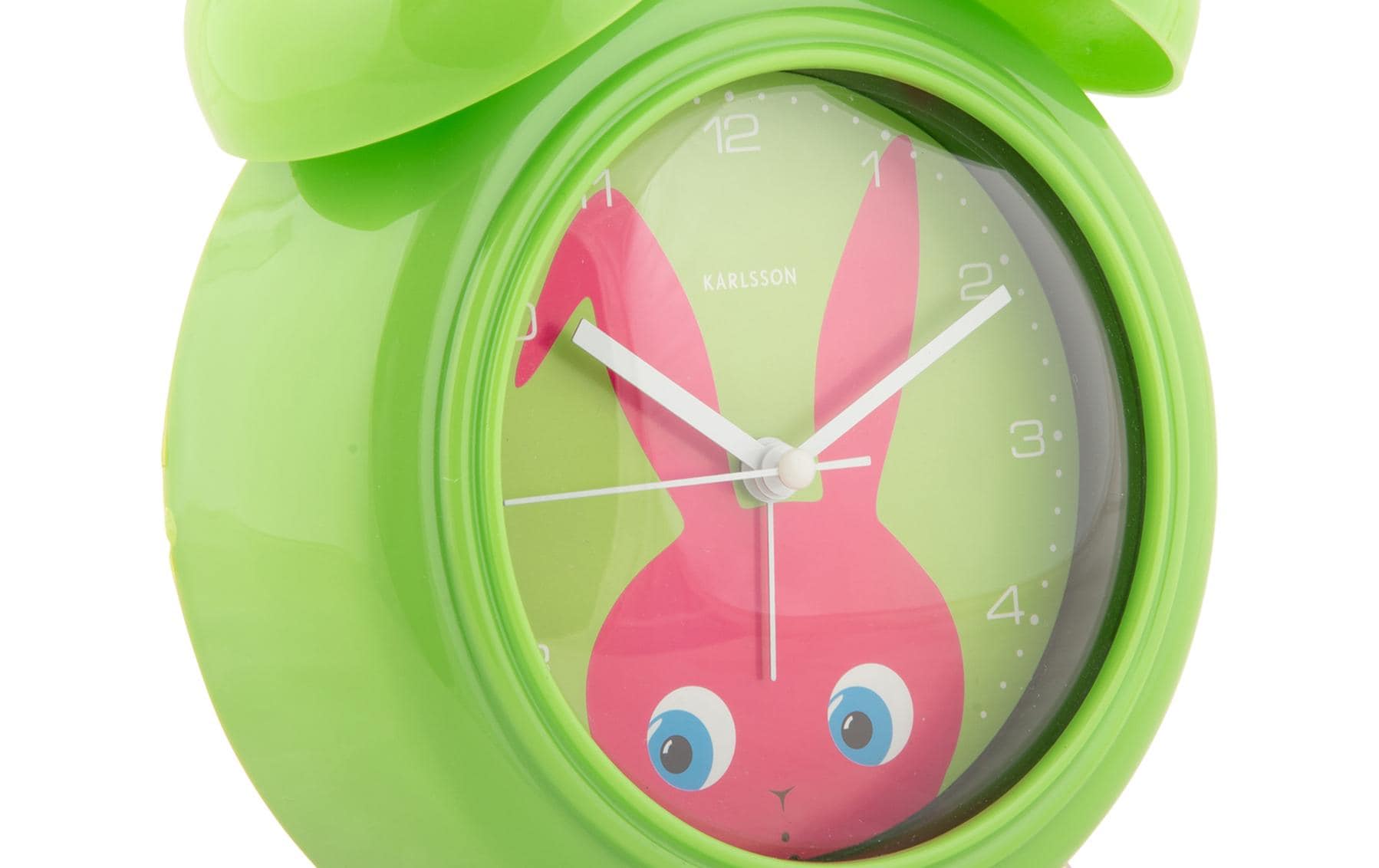 KARLSSON Wecker Hase Dunkelgrün