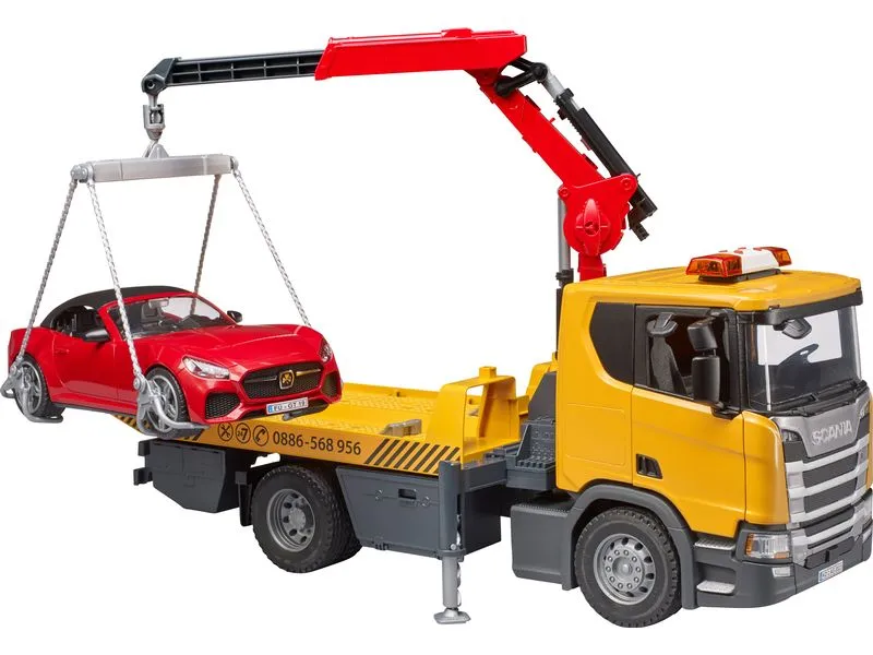 Bruder Spielwaren Logistikfahrzeug Scania Super LKW Bruder Spielwaren Logistikfahrzeug Scania Super LKW