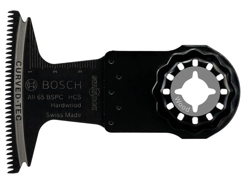 Bosch Professional Tauchsägeblatt Starlock HCS AII 65 BSPC Hart Holz 40 x 65 mm