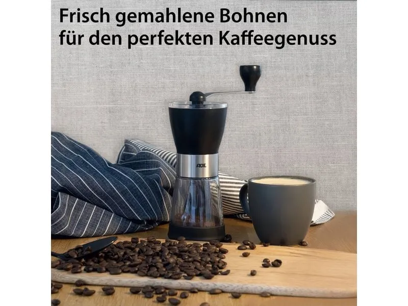 ADE Kaffeemühle Schwarz