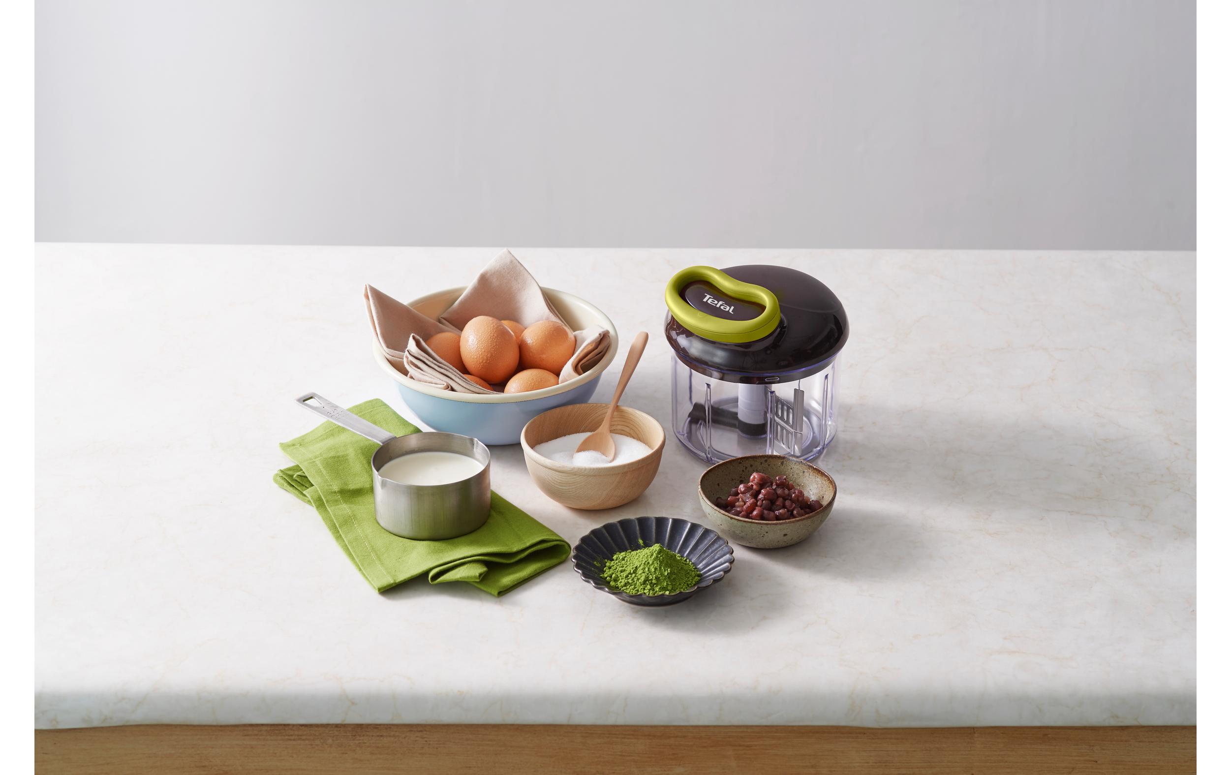 Tefal Hacker Ingenio mit 4 Einsätzen Schwarz