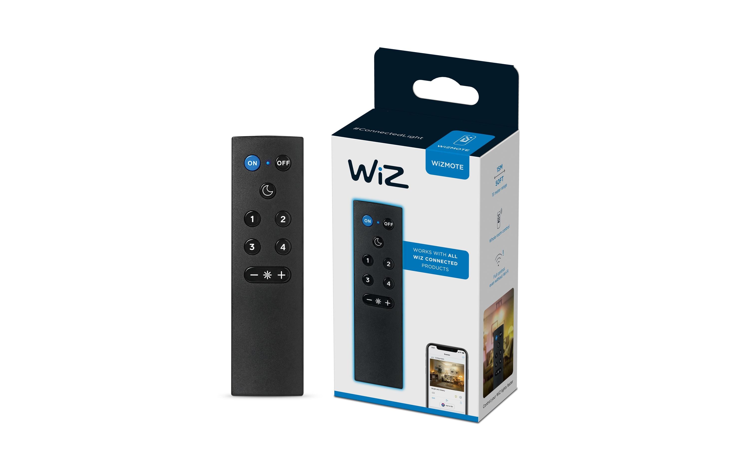 WiZ Zubehör Remote Fernbedienung mit Batterien Einzelpack