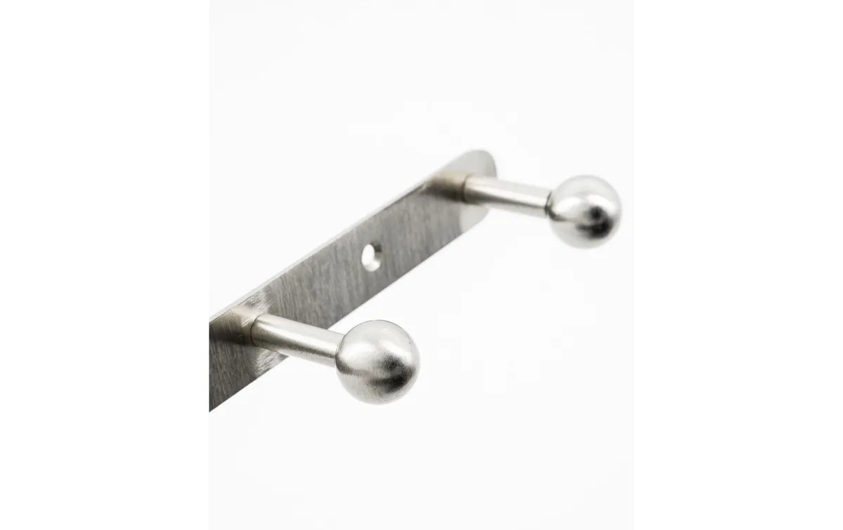 House Doctor Wandgarderobe Ball 35 cm x 2 cm, Silber