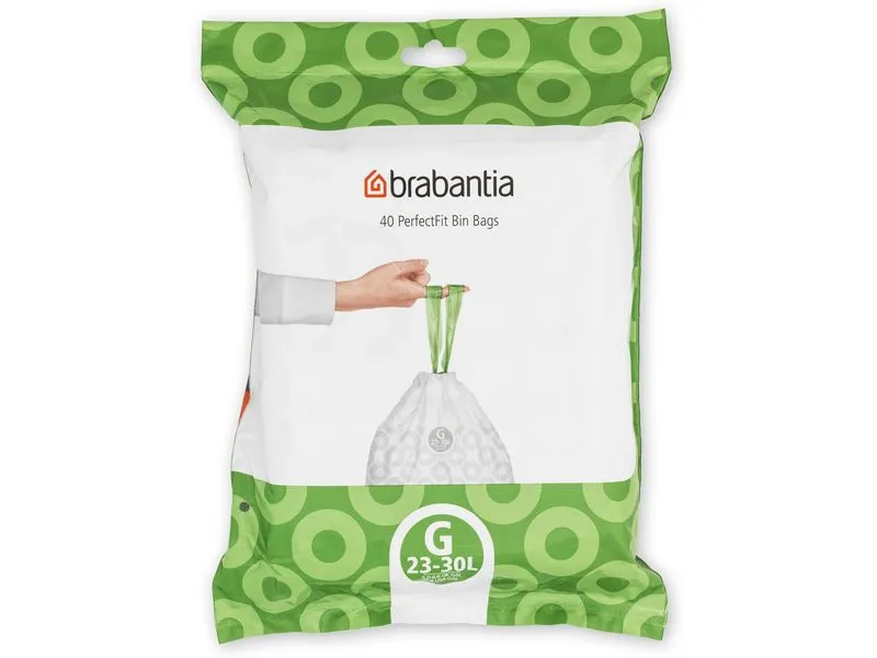 Brabantia Kehrichtsack PerfectFit G 23-30 l, 40 Stück