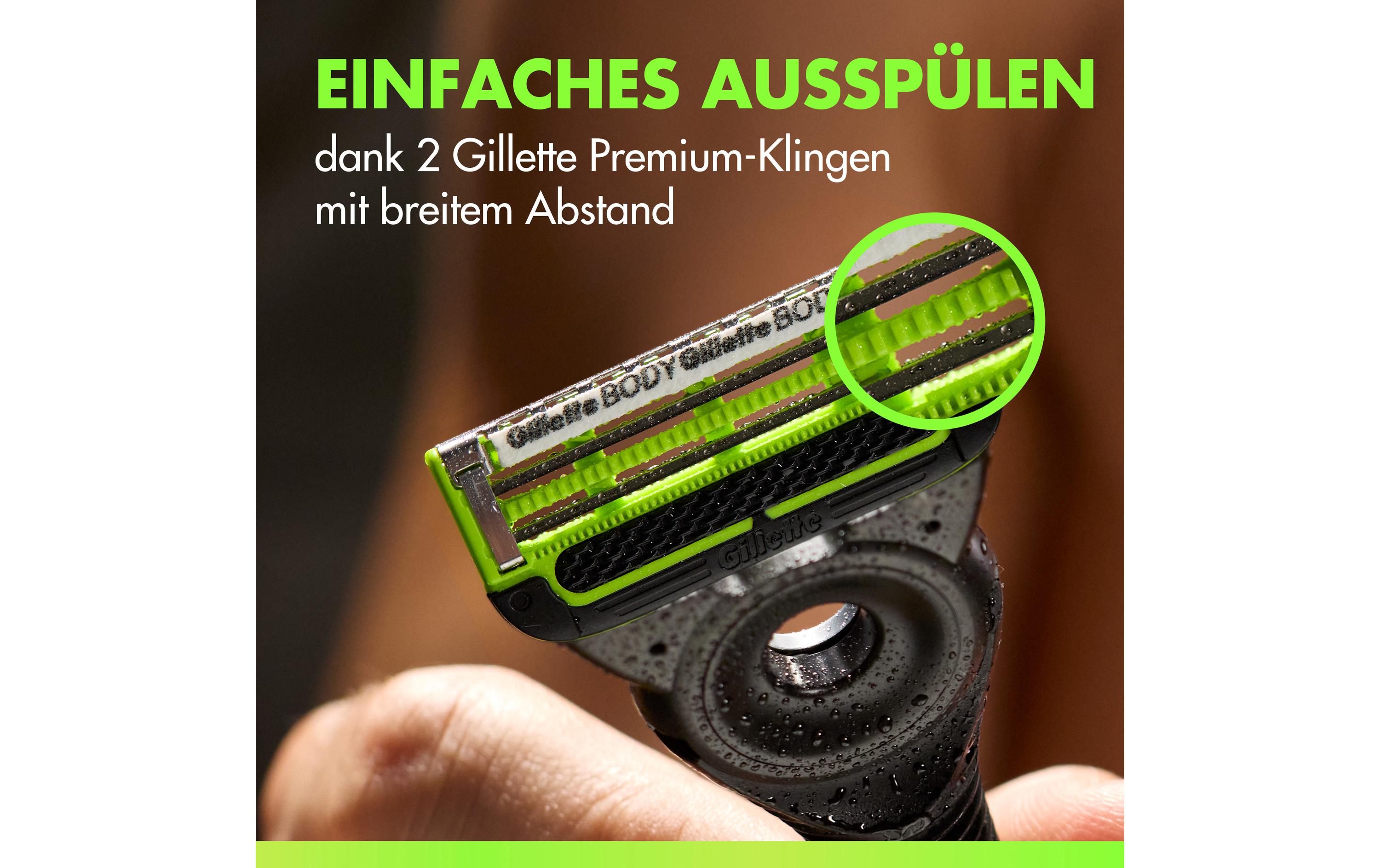 Gillette Body & Intimate Ersatzklingen 8 Stück