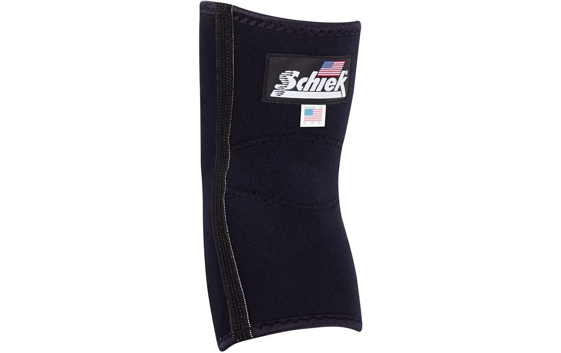 Schiek Sports Ellenbogenmanschette L-XL, Schwarz