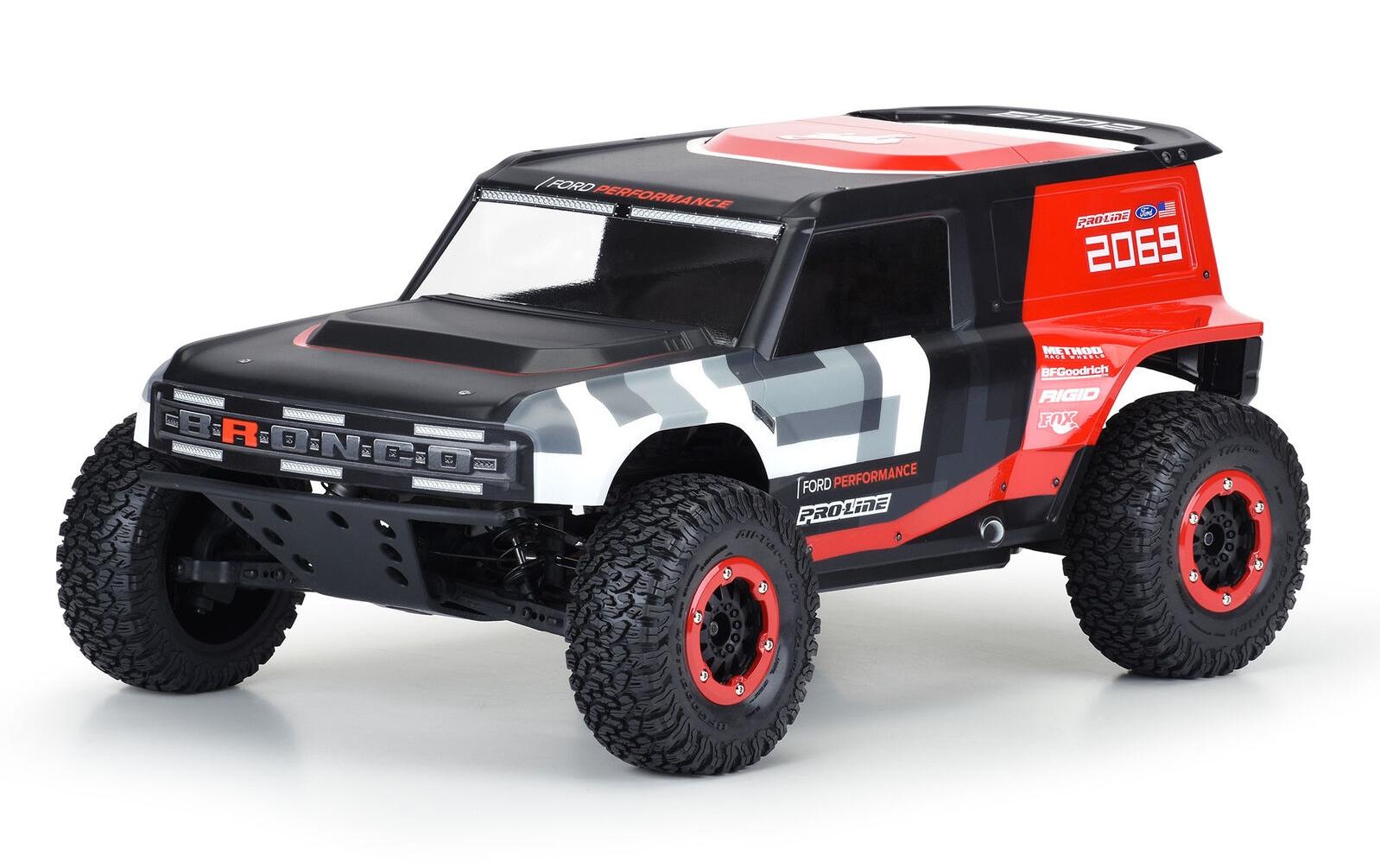 Proline Karosserie Ford Bronco R unlackiert, 1:10 Proline Karosserie Ford Bronco R unlackiert, 1:10