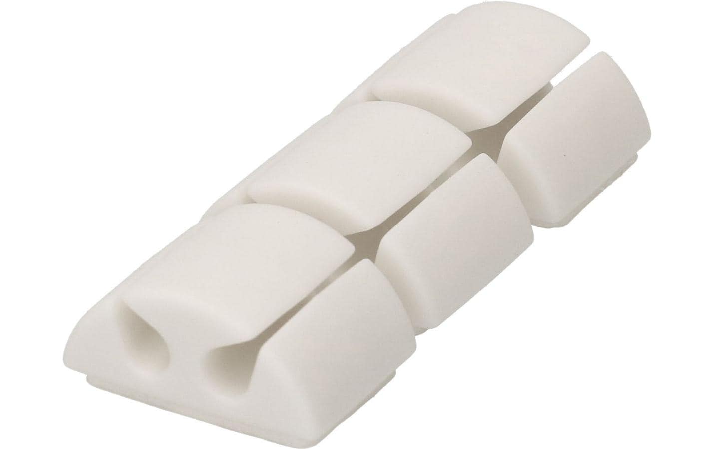 Max Hauri Kabelhalter Double Stop Set 6 x Weiss, 1 Stück Max Hauri Kabelhalter Double Stop Set 6 x Weiss, 1 Stück
