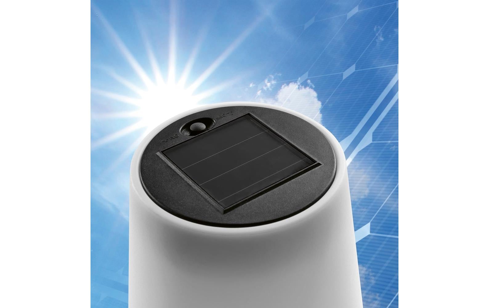 EASYmaxx LED Solar Tischleuchte