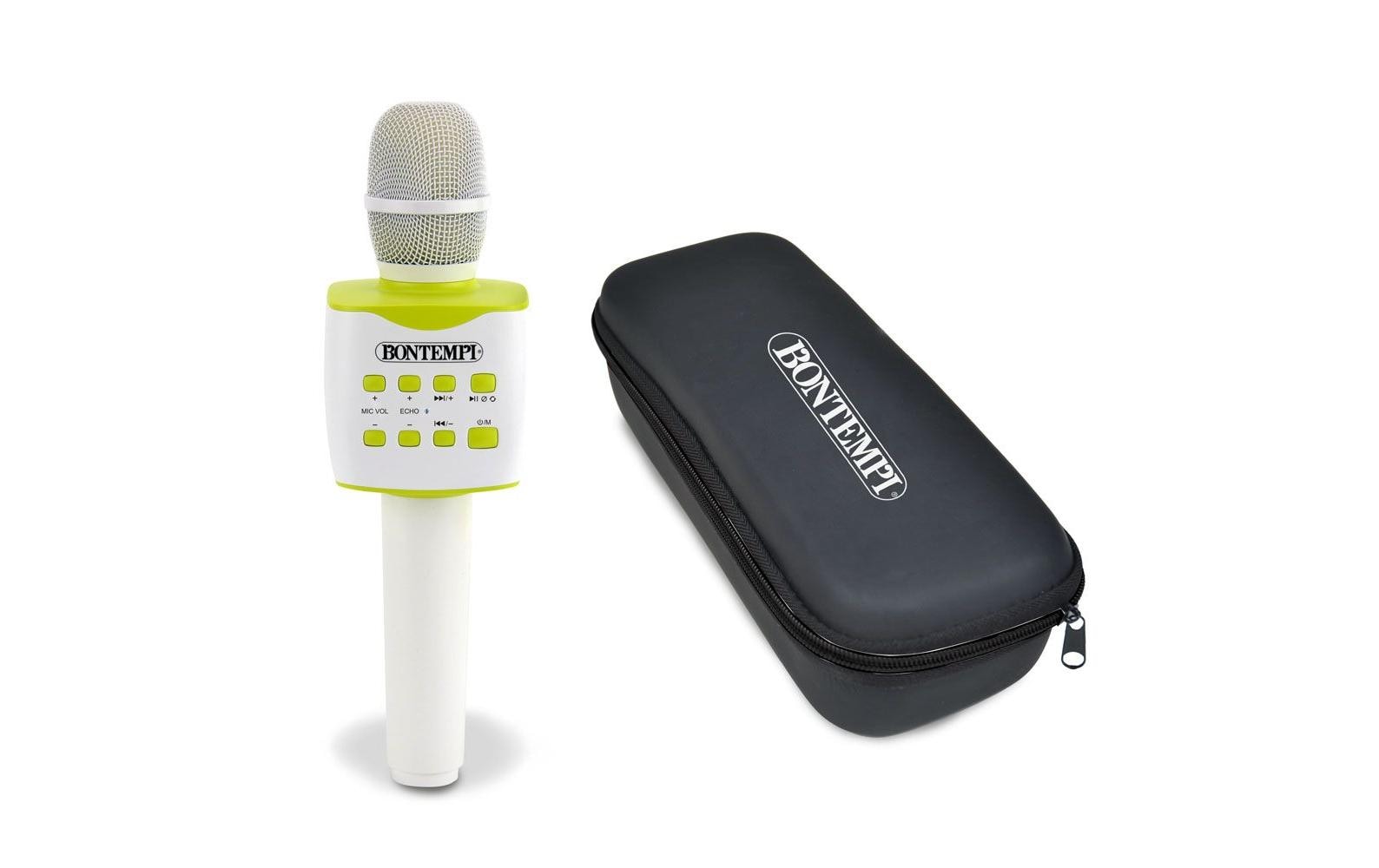 Bontempi Musikinstrument Karaoke Mikrofon mit Etui Bontempi Musikinstrument Karaoke Mikrofon mit Etui