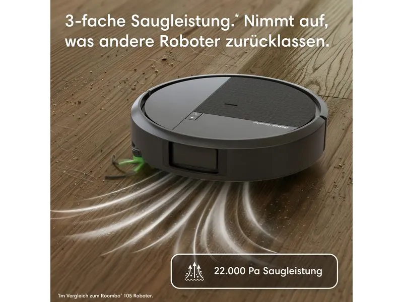 iRobot Roomba 515 Schwarz, mit AutoWash Dock