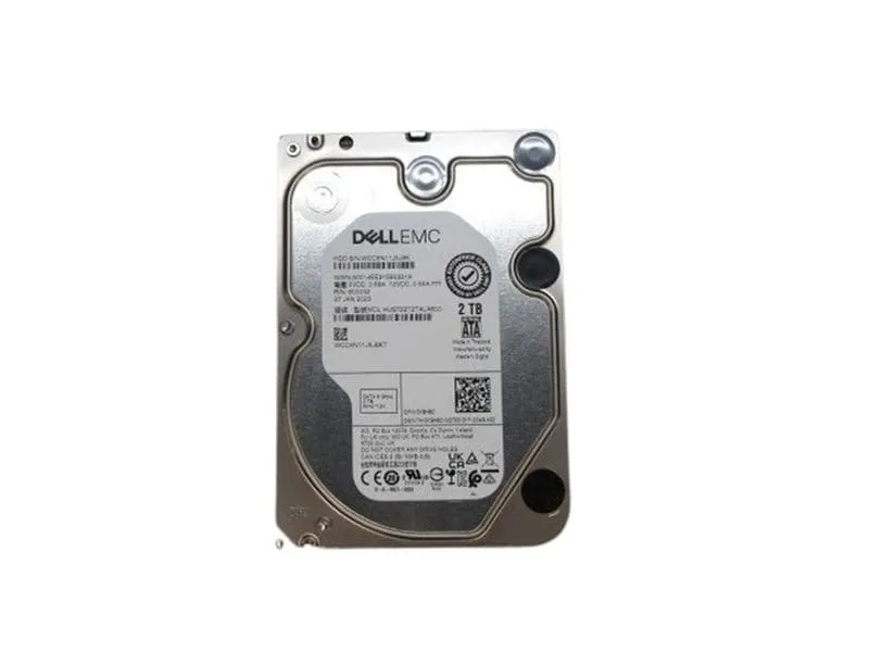 DELL Harddisk 400-BRCT 3.5 SATA 2 TB DELL Harddisk 400-BRCT 3.5 SATA 2 TB