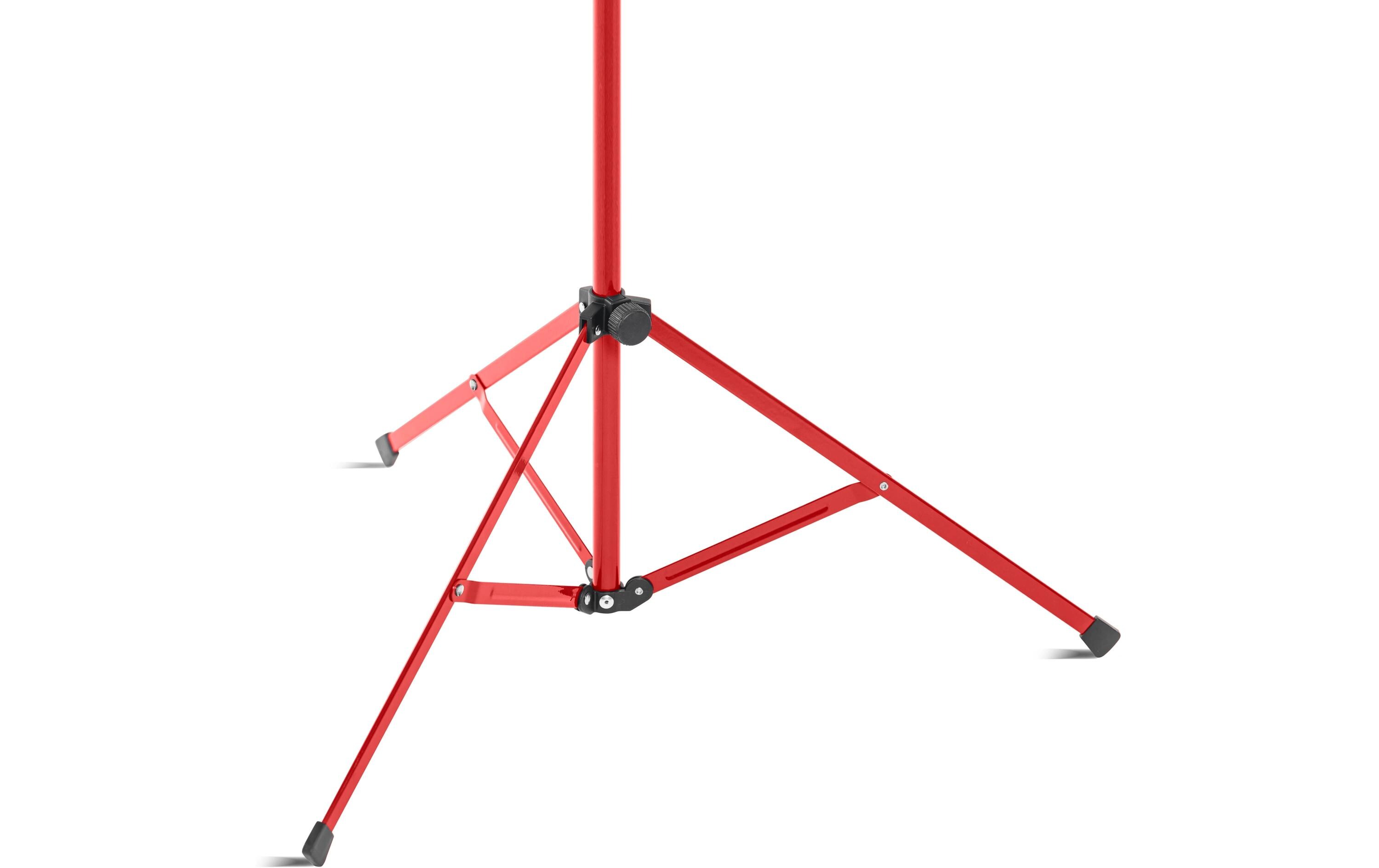 Bemero Notenständer MSS-8090BK rot