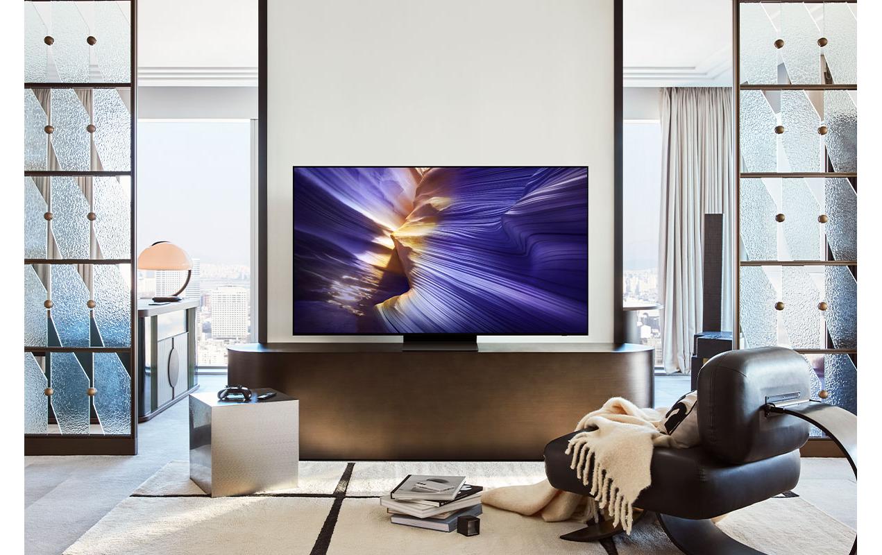 Samsung TV QE55S90F 55'' S90F OLED 4K AI TV, 2025