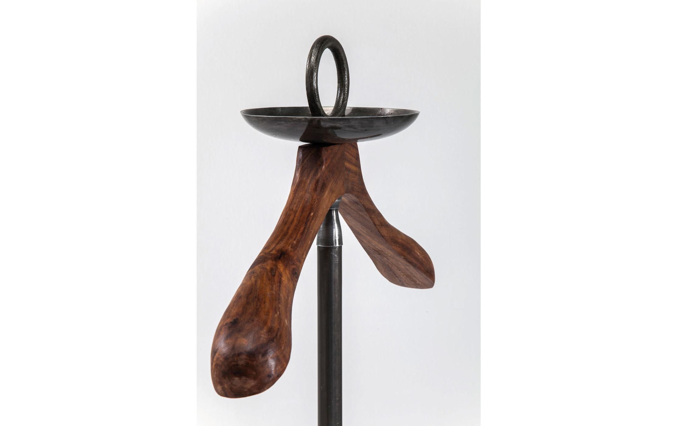 Kare Garderobenständer Cosmopolitan 124 cm, Braun/Schwarz