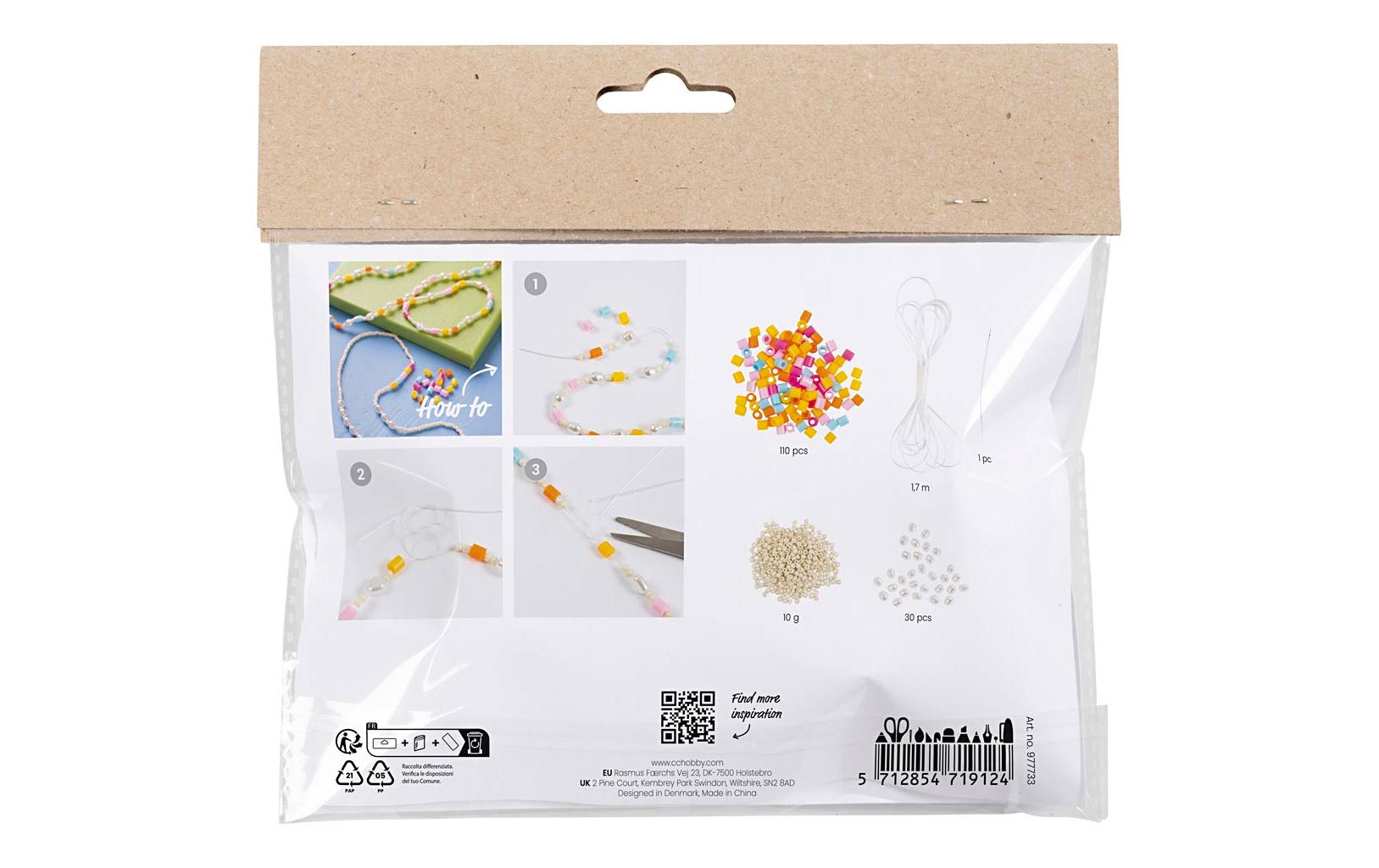 Creativ Company Schmuck Bastelset Armband und Halskette, assortiert Creativ Company Schmuck Bastelset Armband und Halskette, assortiert