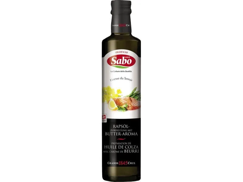 Sabo Rapsöl mit Buttergeschmack Grand Crus 0.5 l Sabo Rapsöl mit Buttergeschmack Grand Crus 0.5 l