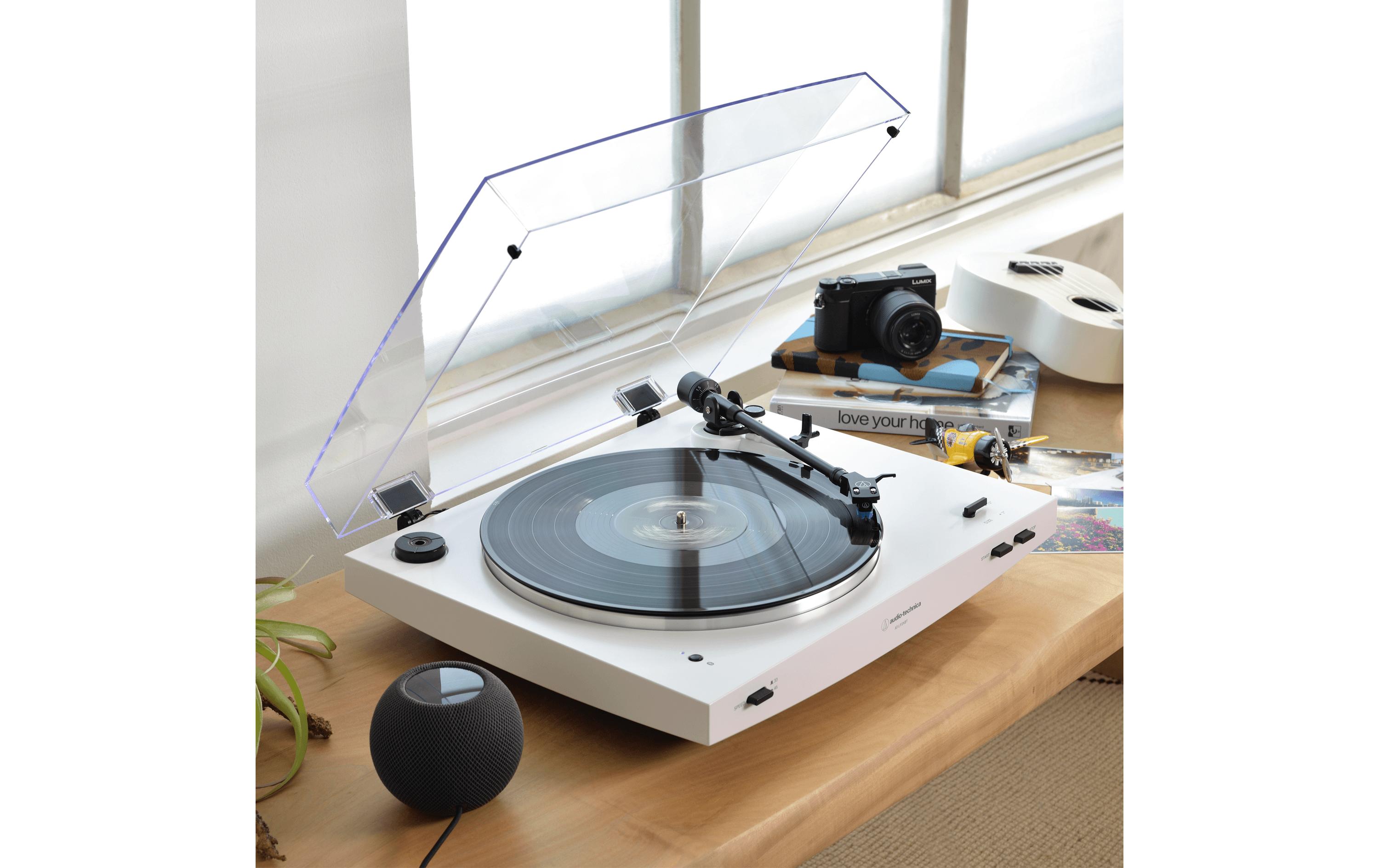 Audio-Technica Plattenspieler mit Bluetooth AT-LP3XBT Weiss Audio-Technica Plattenspieler mit Bluetooth AT-LP3XBT Weiss