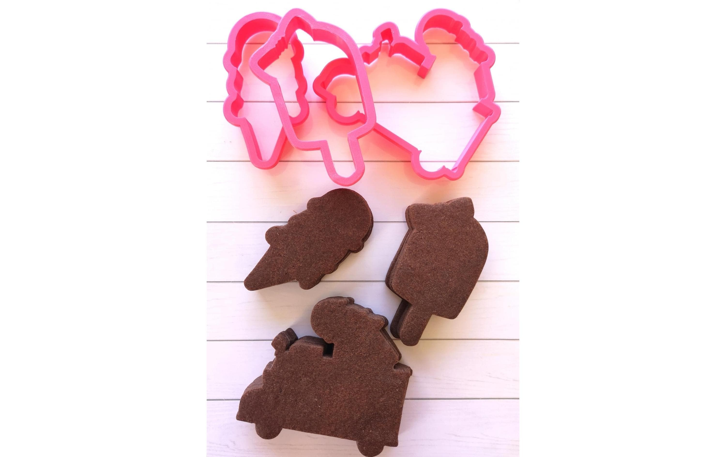 Cut my Cookies Guetzli-Ausstecher Serie Eiswagen mit Glace