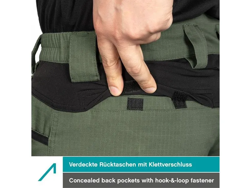 ACE ACE Constructor Herren-Arbeitshose lang Herren Oliv 62 ACE ACE Constructor Herren-Arbeitshose lang Herren Oliv 62