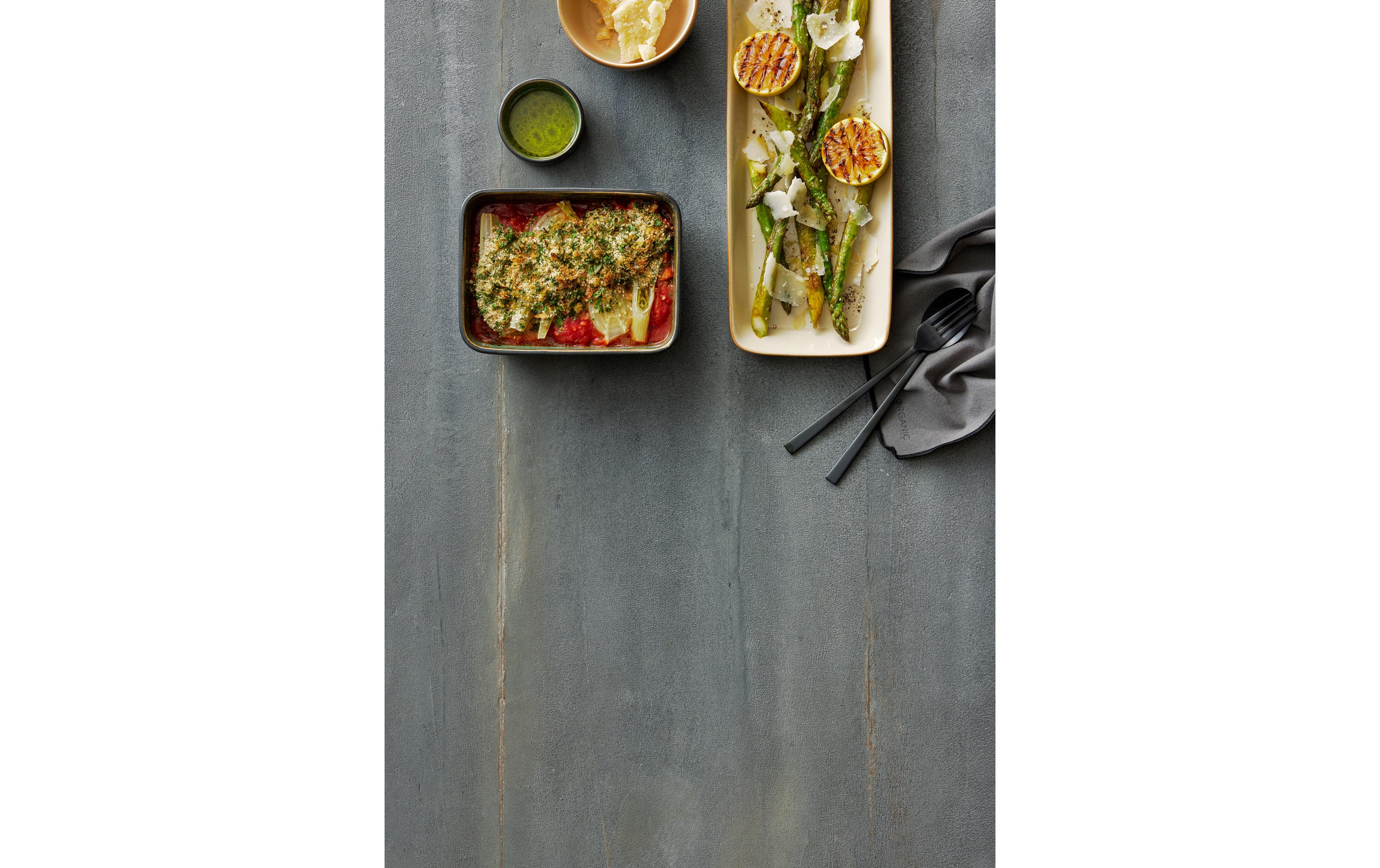 Bitz Schale Gastro 19 cm x 14 cm, 2 Stück, Grün/Schwarz