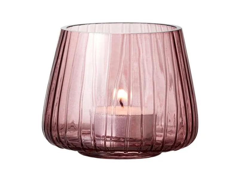 Bitz Windlicht Kusintha 2 Stück, Pink Bitz Windlicht Kusintha 2 Stück, Pink