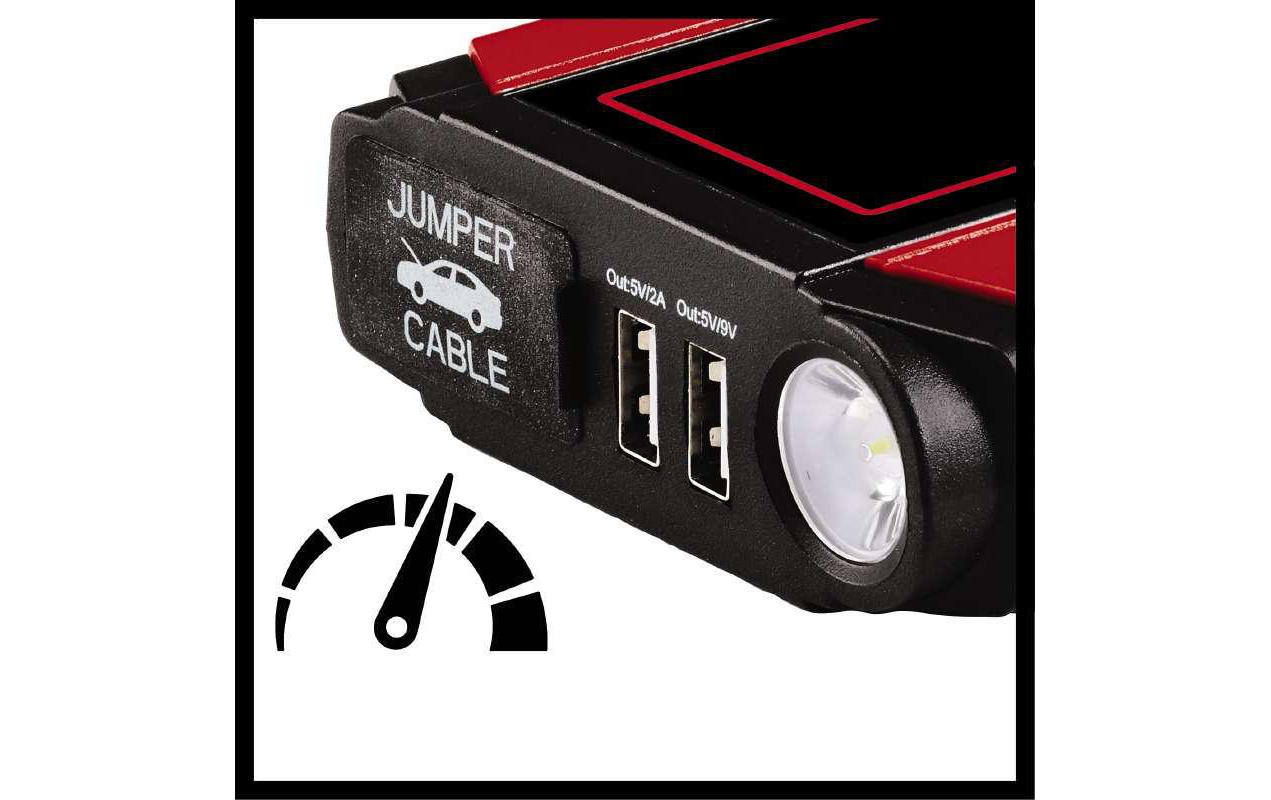 Einhell Automotive Starterbatterie mit Ladefunktion CE-JS 18 / 12V/ 300A