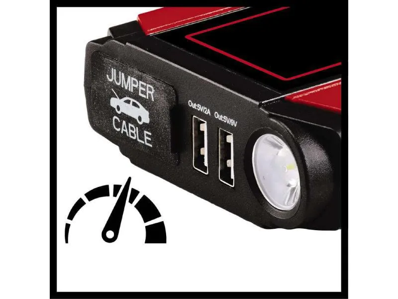 Einhell Automotive Starterbatterie mit Ladefunktion CE-JS 18 / 12V/ 300A Einhell Automotive Starterbatterie mit Ladefunktion CE-JS 18 / 12V/ 300A