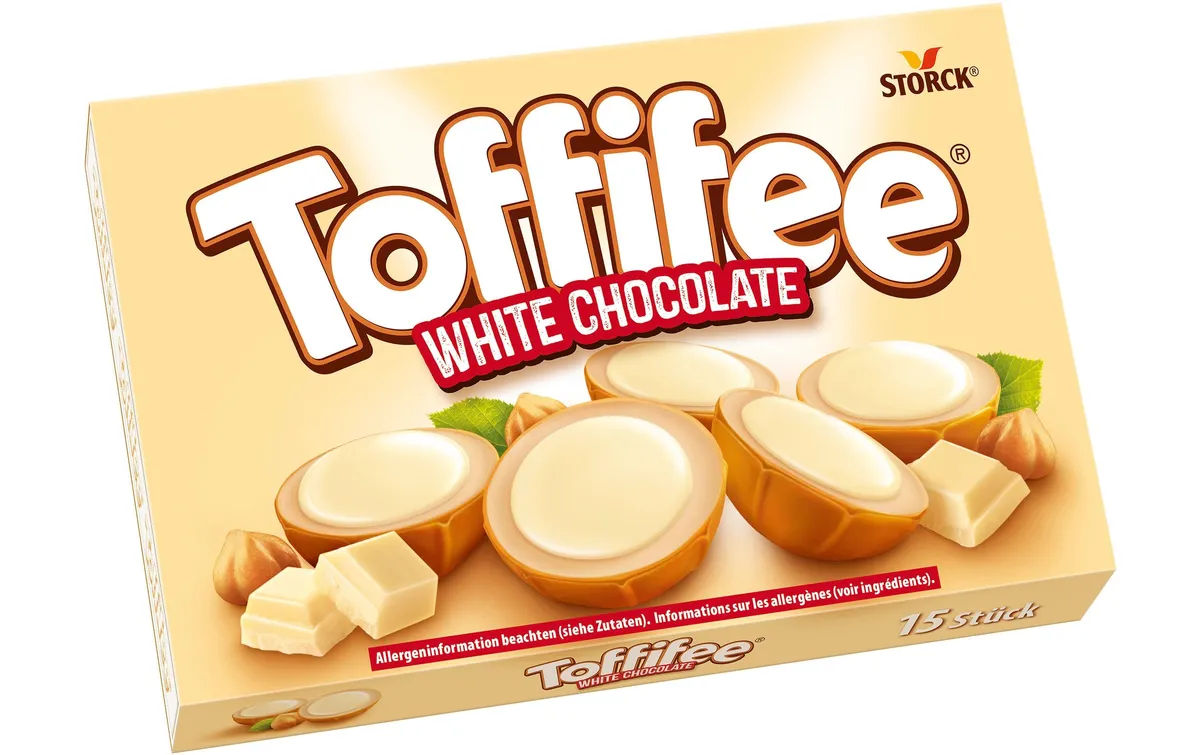 Storck Pralinen Toffifee White Chocolate 125 g Storck Pralinen Toffifee White Chocolate 125 g