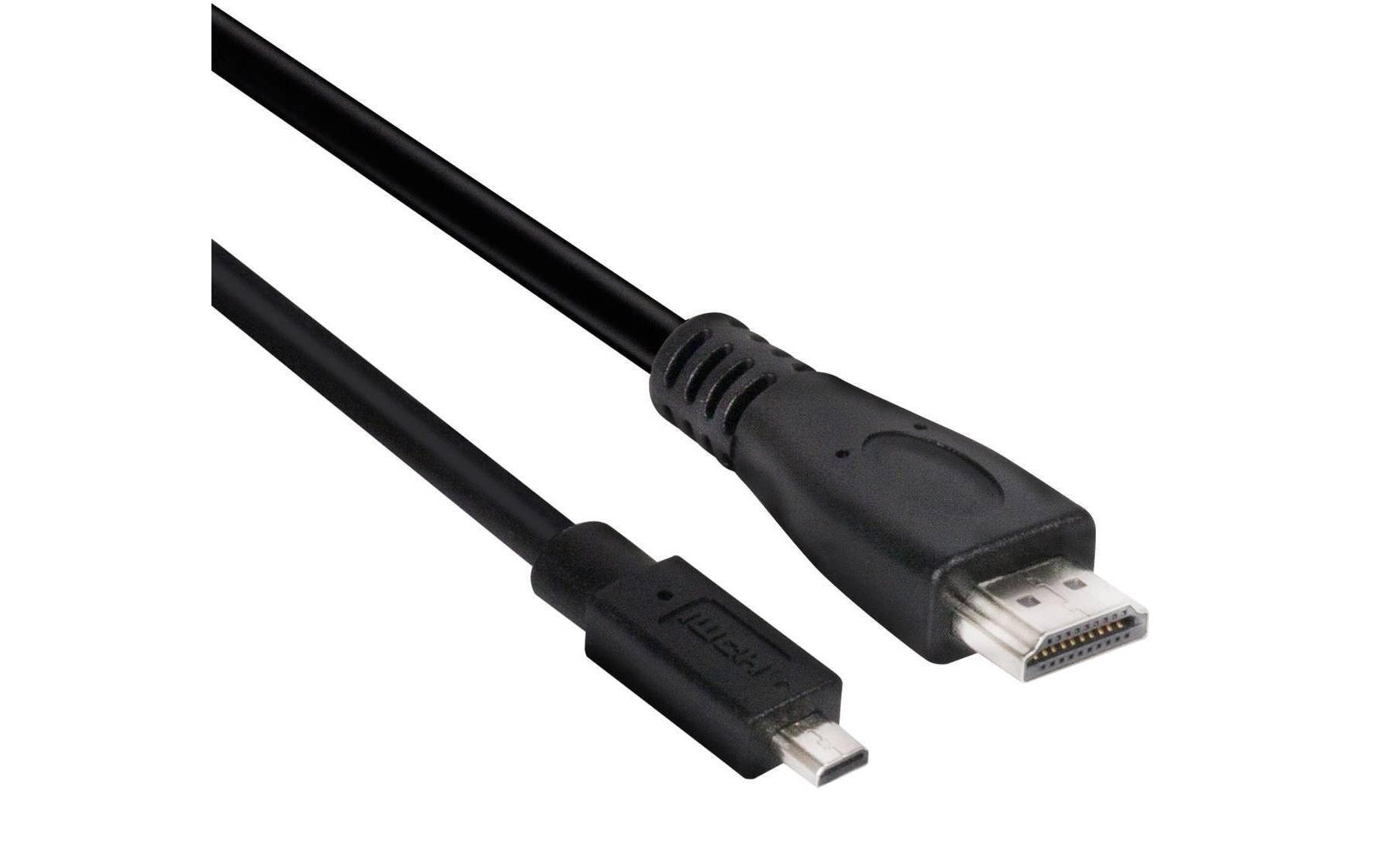 Club 3D Kabel Micro-HDMI – HDMI 2.0 4K60 Hz, 1 m