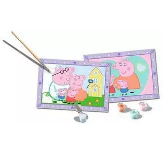 Ravensburger Malen nach Zahlen CreArt – Peppa's Family