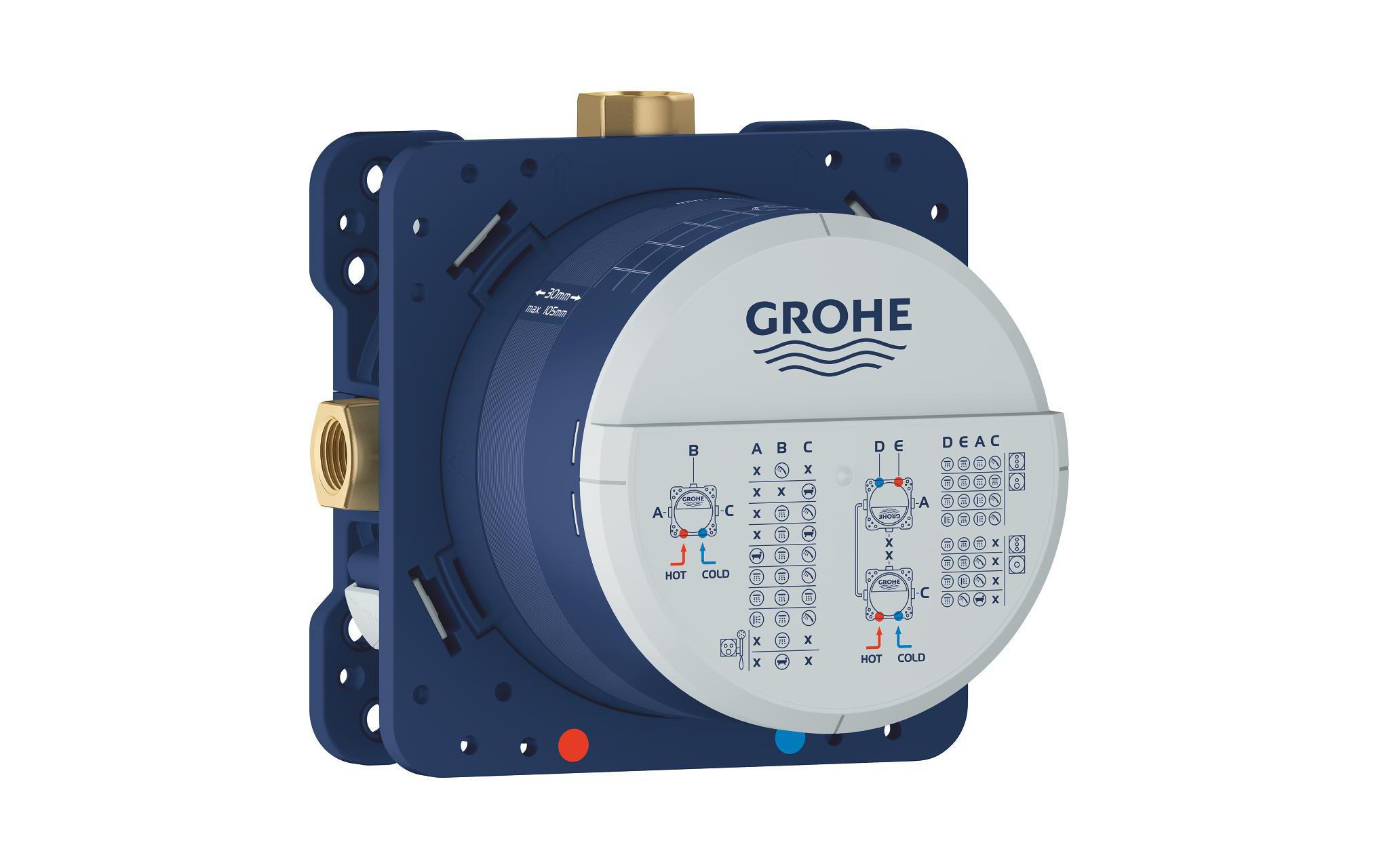 GROHE Montagezubehör Rapido SmartBox 1/2 GROHE Montagezubehör Rapido SmartBox 1/2