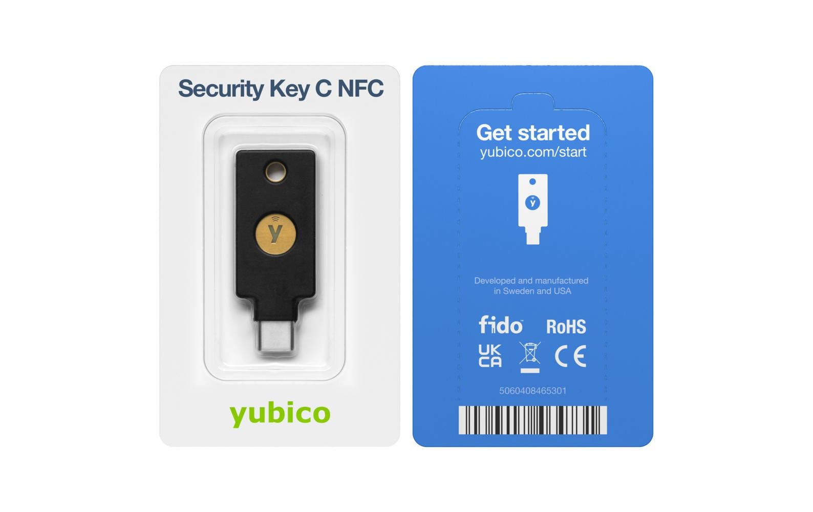 Yubico Security Key C NFC FW5.7 USB-C, 1 Stück