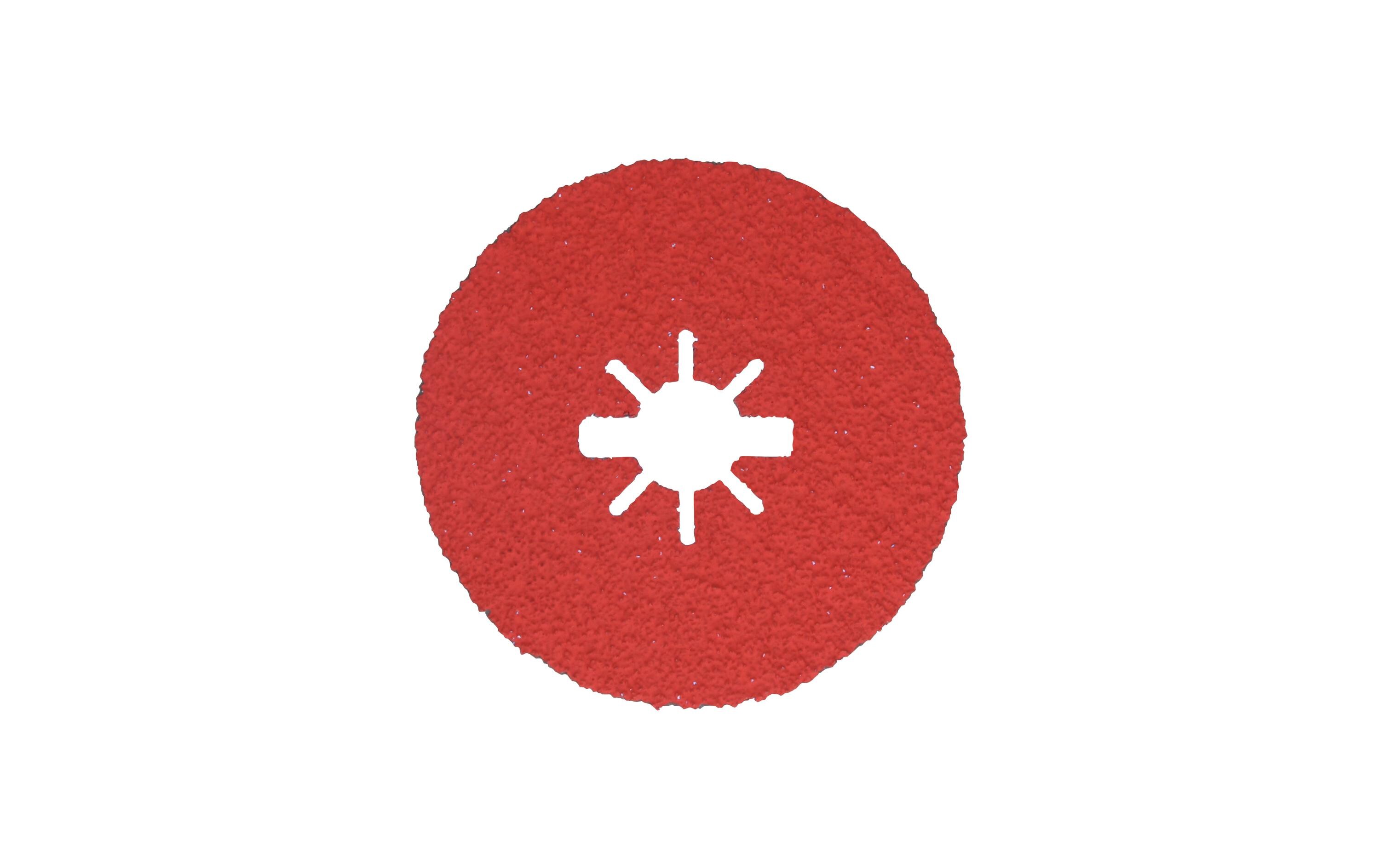 Bosch Professional Fiberschleifscheibe X-LOCK Metal and Inox R780, 125 mm