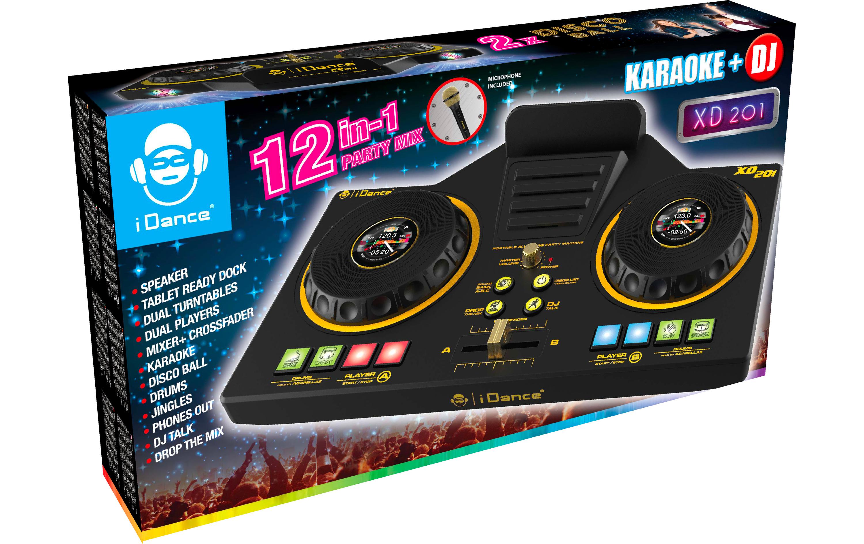 iDance Musikinstrument DJ Karaoke XD201