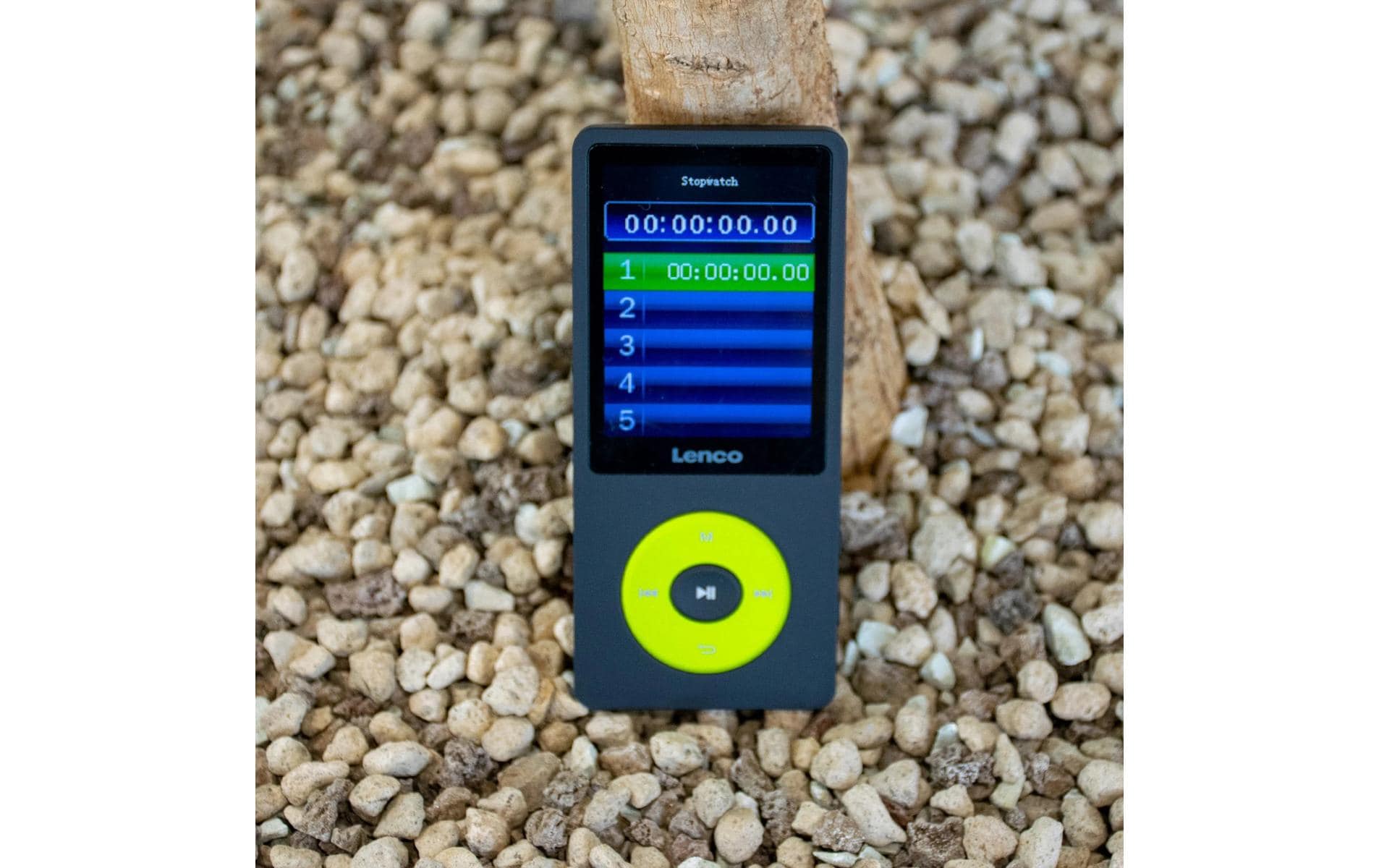 Lenco MP3 Player Xemio-860 Neongrün; Schwarz