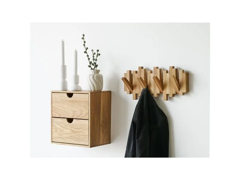 House Nordic Wandgarderobe Caltra 40 x 3 x 18 cm House Nordic Wandgarderobe Caltra 40 x 3 x 18 cm