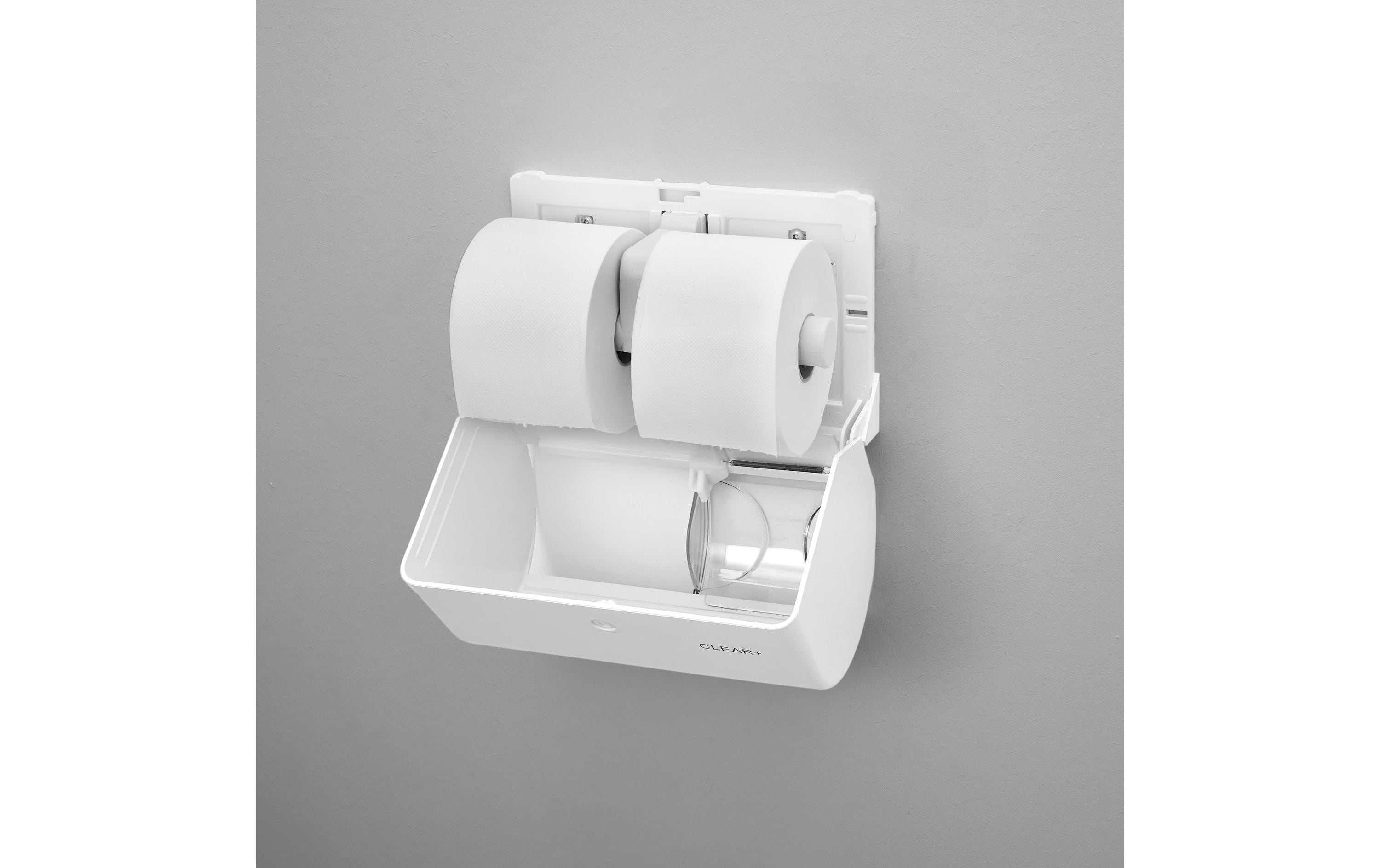 CWS Toilettenpapier Rollen, 2-lagig, Hellgrau CWS Toilettenpapier Rollen, 2-lagig, Hellgrau