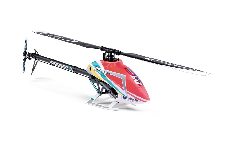 OMPHobby Helikopter M4 Max Combo Rot, Bausatz OMPHobby Helikopter M4 Max Combo Rot, Bausatz