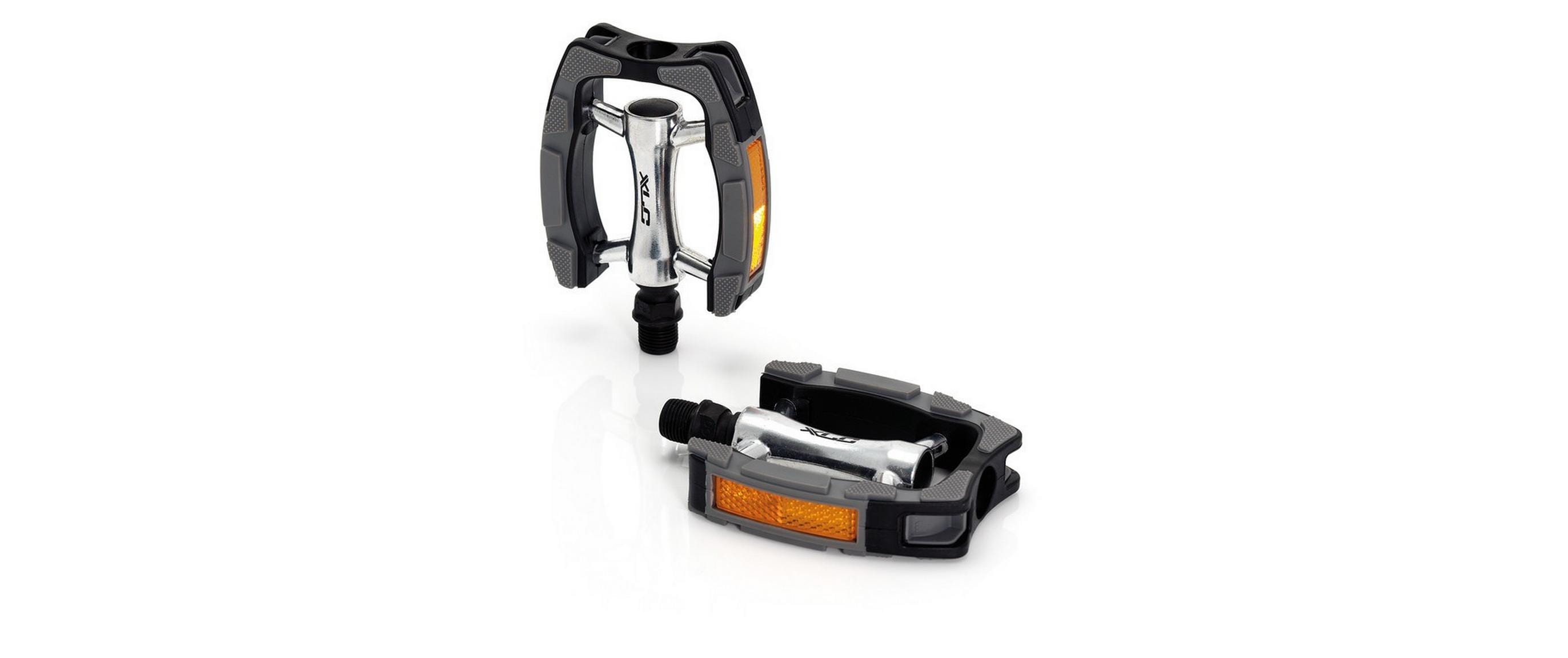 XLC Fahrradpedale PD-C07 Schwarz/Silber XLC Fahrradpedale PD-C07 Schwarz/Silber