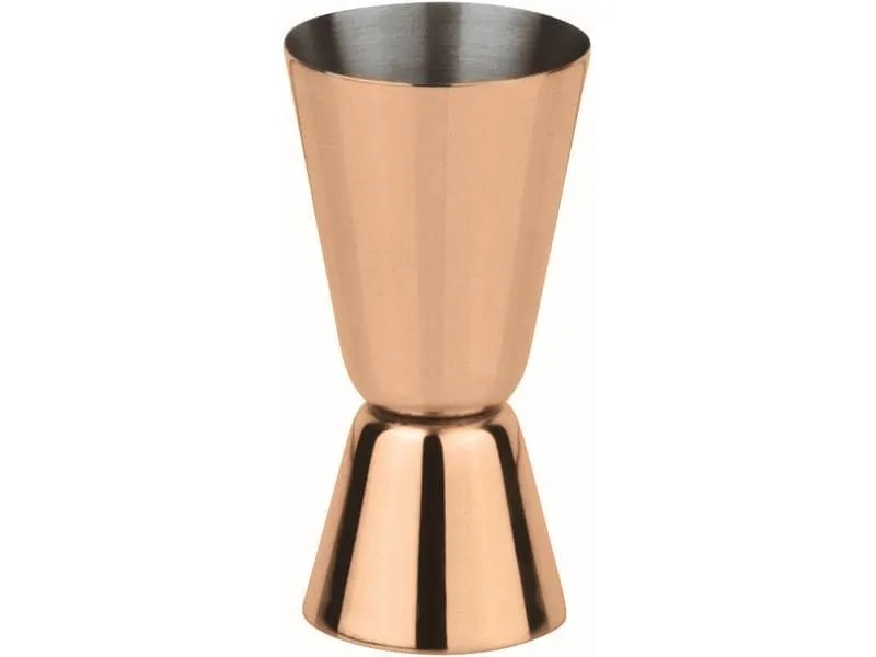 Paderno Cocktail-Doppelmass 40/20 ml, Kupfer/Rosé Paderno Cocktail-Doppelmass 40/20 ml, Kupfer/Rosé