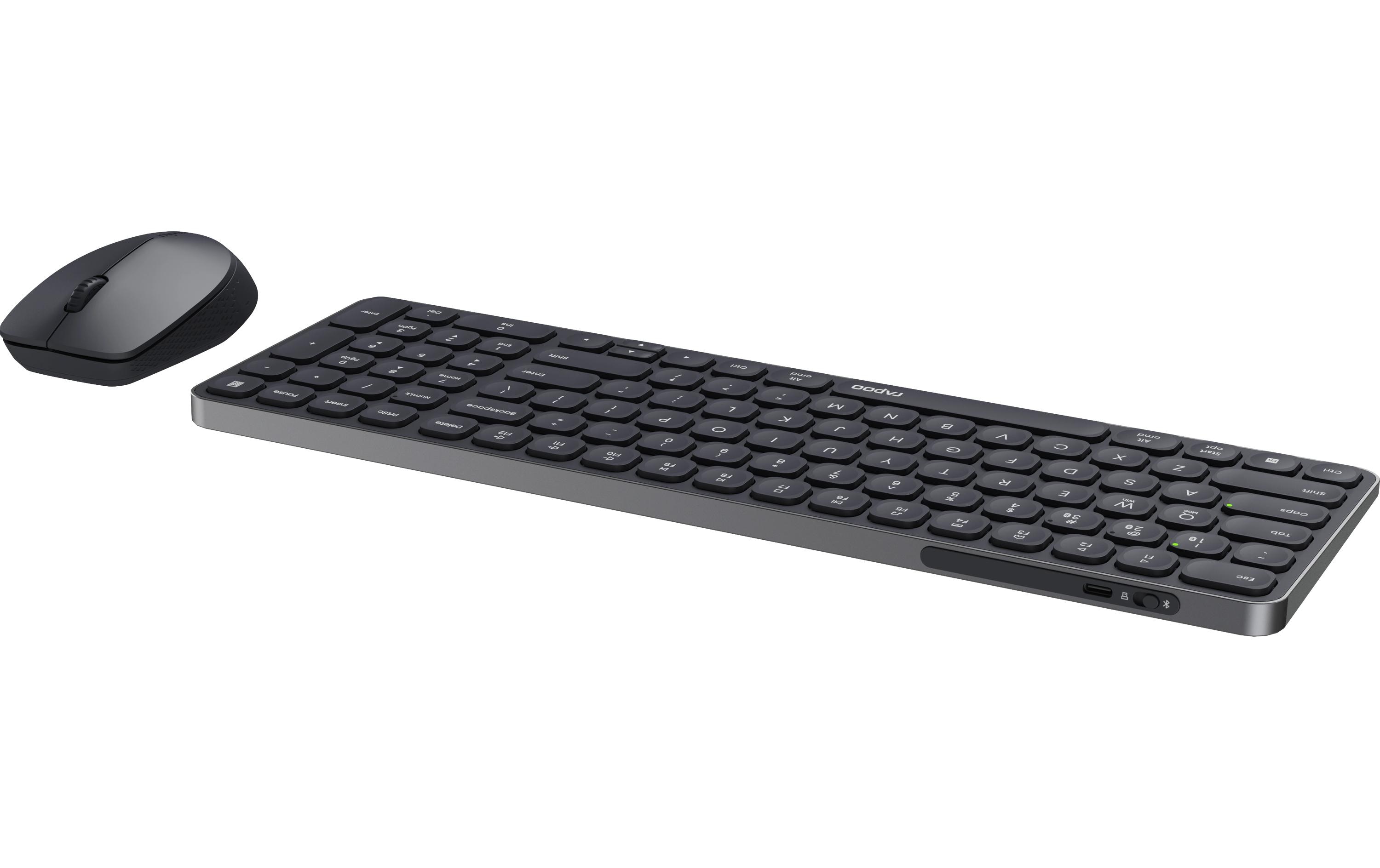 Rapoo Tastatur-Maus-Set 9710M ultraslim