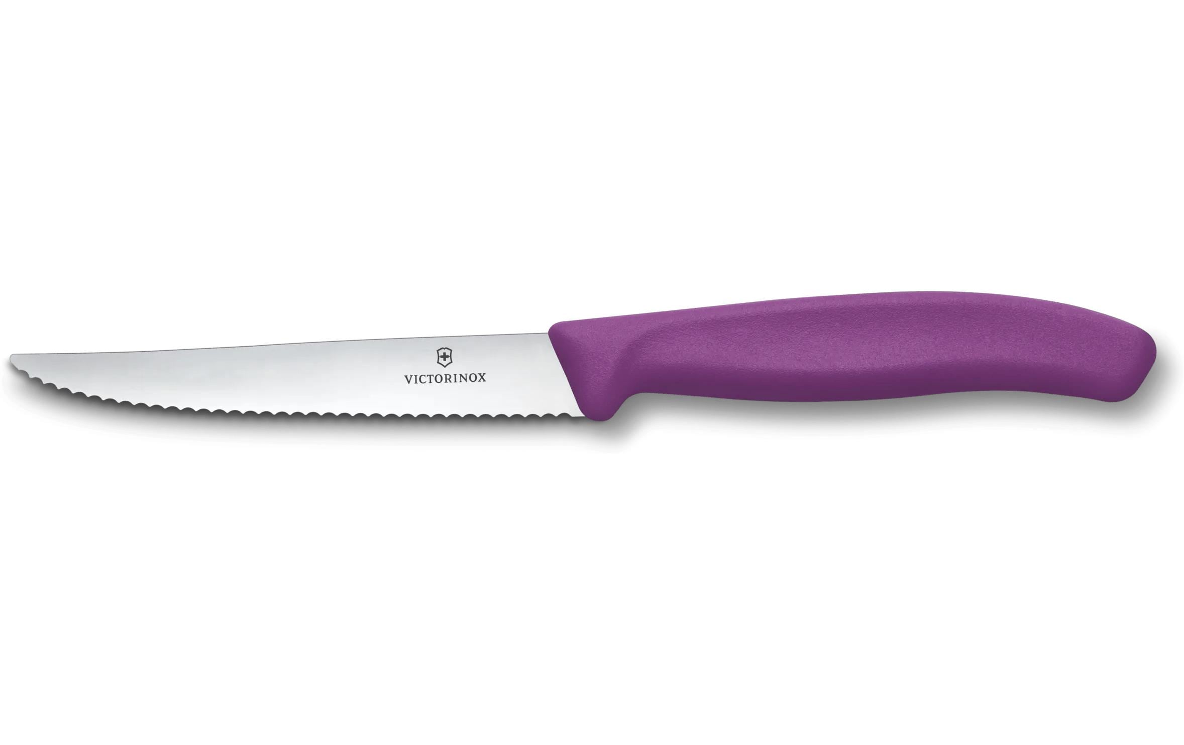 Victorinox Pizzamesser Swiss Classic, 11 cm, Violett