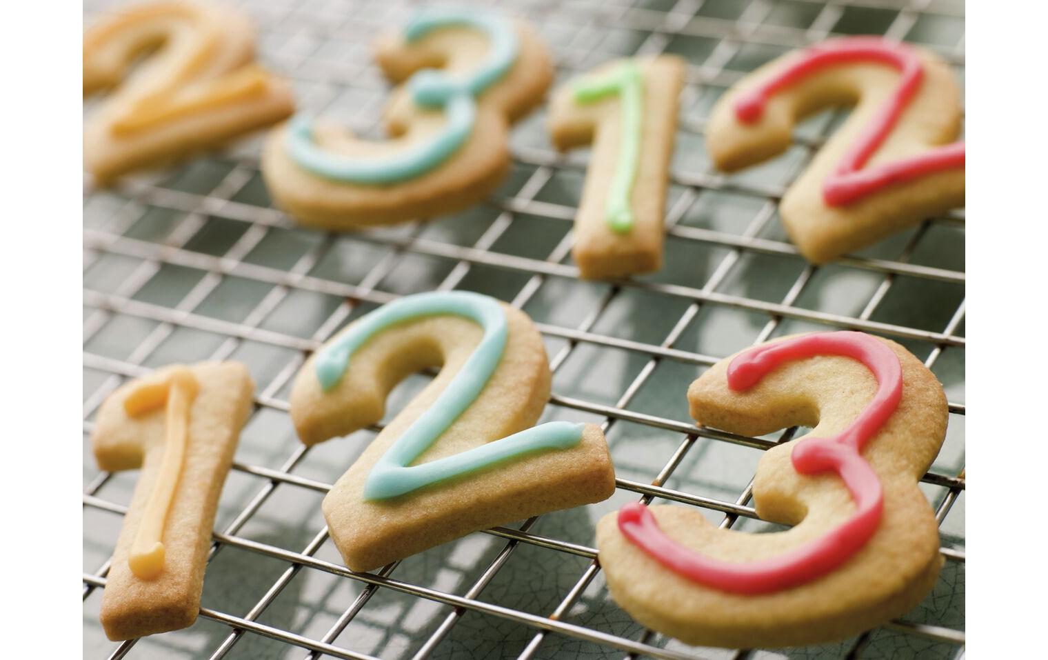 Paderno Guetzli-Ausstecher 1 Stück, Zahlen