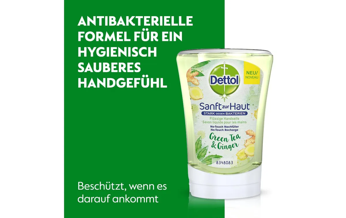 Dettol Seife No-Touch Nachfüller Green Tea & Ginger 250 ml