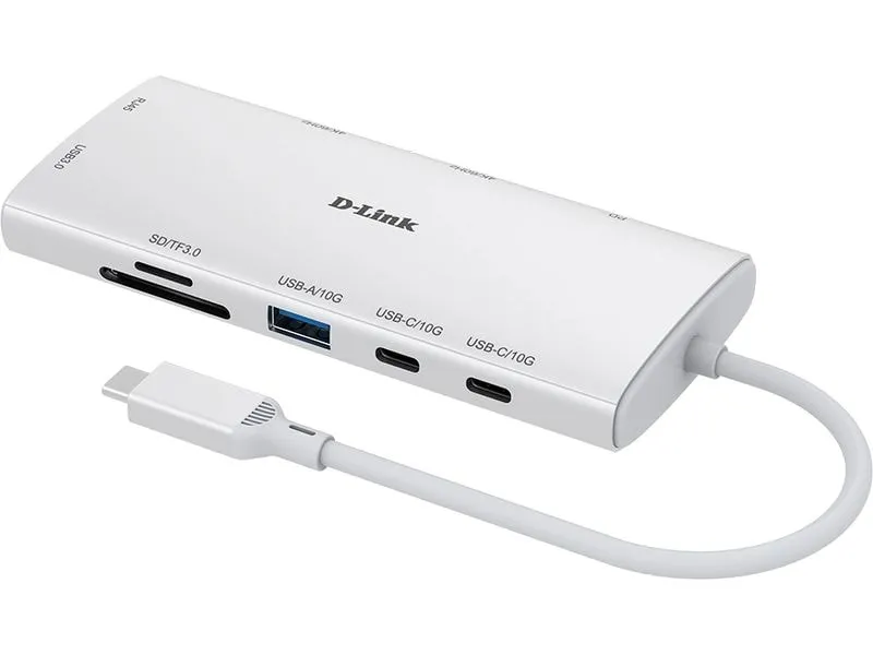 D-Link Dockingstation DUP-A01 10-In-1 USB-C Hub D-Link Dockingstation DUP-A01 10-In-1 USB-C Hub
